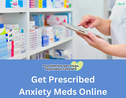 Get Prescribed Anxiety Meds Online