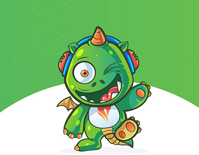 Cute Dinosaur Character Illustrations