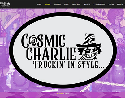 Cosmic Charlie Website