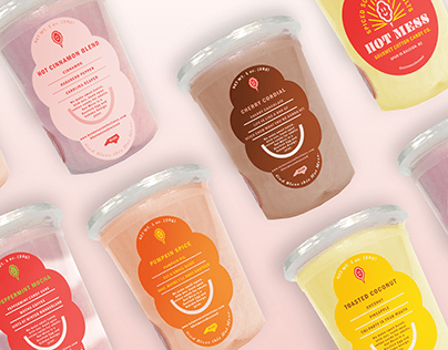Hot Mess Cotton Candy | Packaging Design + Branding