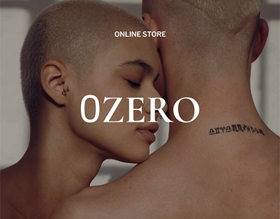 Ozero — E-commerce Concept Design