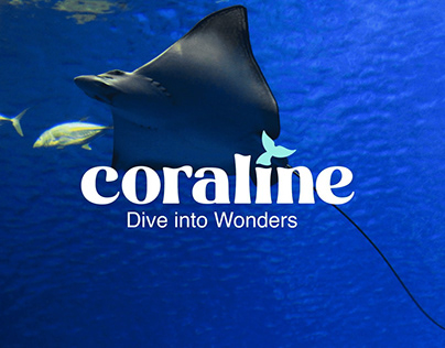 Project thumbnail - Coraline. Brand Identity for Aquarium