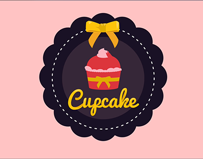 CM 317 - Bouncy Cupcake Motion Graphic