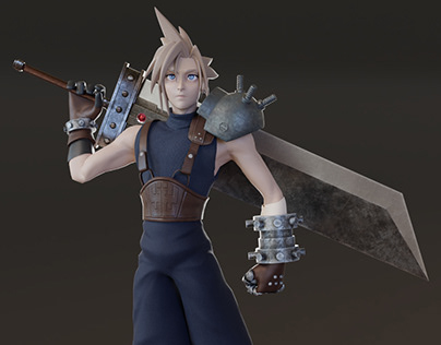CLOUD STRIFE | 3D CHARACTER