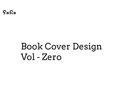 Book Cover Design Vol - Zero