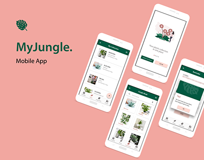 My Jungle - Mobile App UX UI