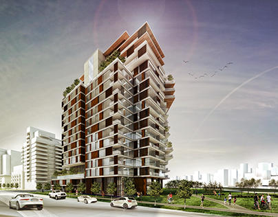 Renders for Highrise Residential Project