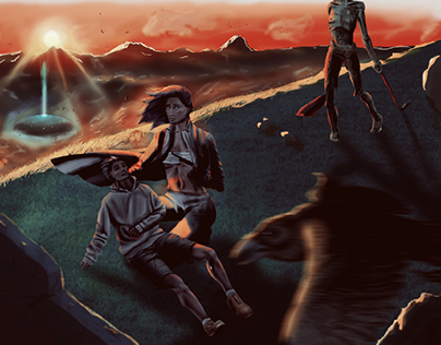 Ilustracja na crystal canvas game graphics