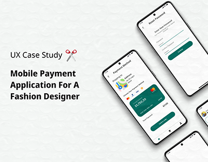 Mobile Payment App For A Tailor (UX Case Study)