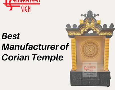 Best Manufacturer of Corian Temple