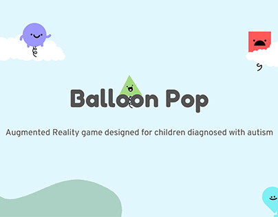 BALLOON POP AR GAME FOR AUTISM CHILDREN