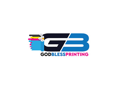 Goddbless Printing logo design