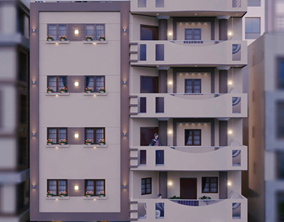 residential building location: Ismailia,cairo