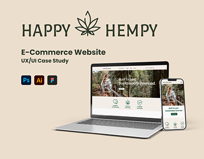 UX/UI E-COMMERCE WEBSITE | HAPPY HEMPY