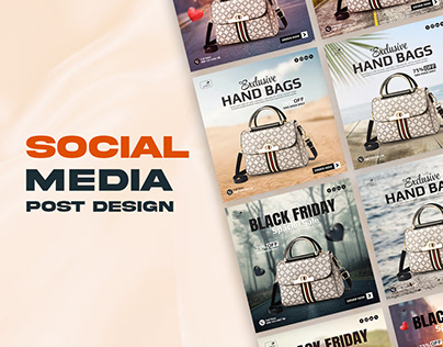 Ladies Handbag Instagram Or Social Media Post Design