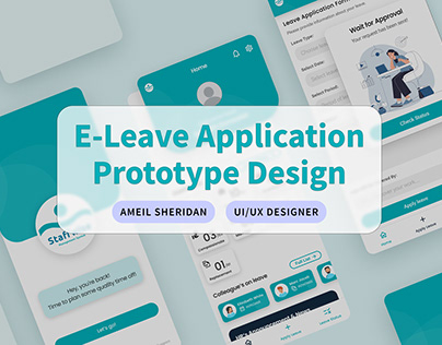Project thumbnail - Application Design for E-Leave System by Ameil Sheridan