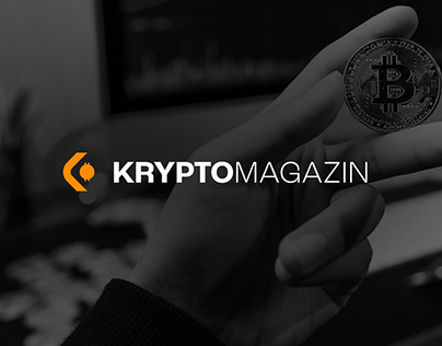 Logo design for Slovak crypto magazine Kryptomagazin