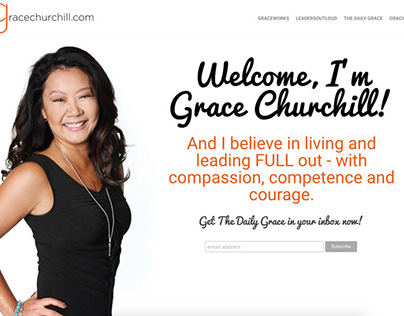Website for Grace Churchill
