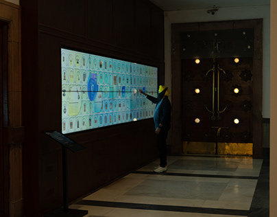 National Museum- Multi Touch Walls