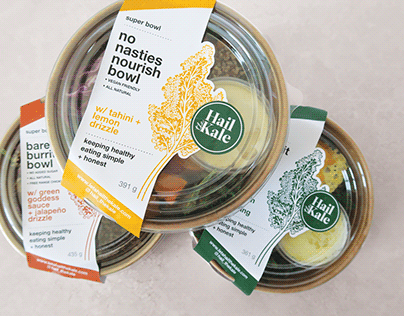 Hail the Kale Nourish Bowls Packaging