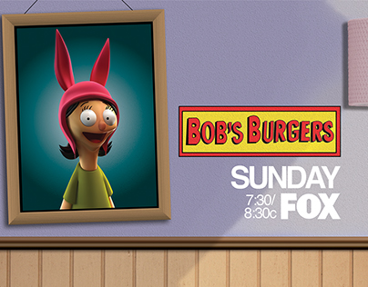 Bobs Burgers Illustration & Ad