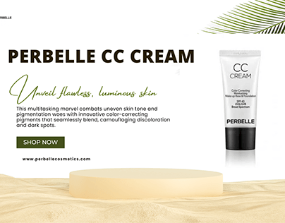 Unveil Flawless, Luminous Skin With Perbelle CC Cream