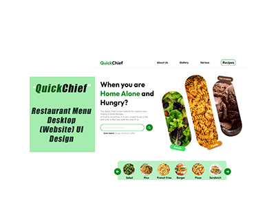 Project thumbnail - Restaurant menu