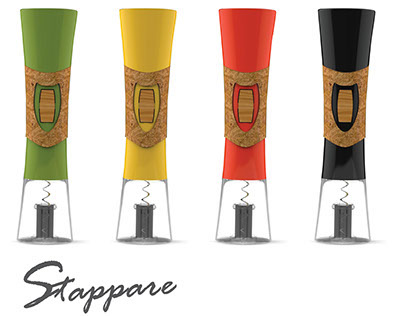 Stappare: Electric Wine Bottle Opener