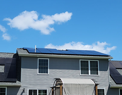 Solar Installed House