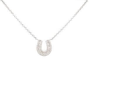 Horseshoe Charm Necklaces | Elgrissy Diamonds
