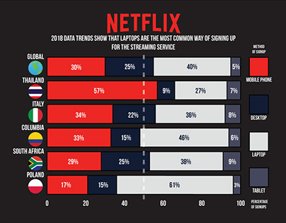 Information Design - Netflix Graph