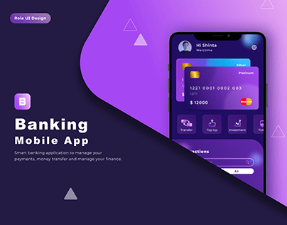 Banking Mobile App Design UI