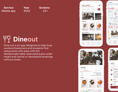 Dineout , Restaurant reservation app