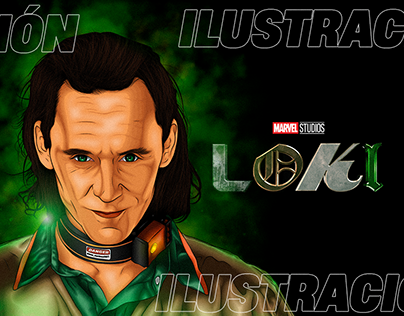 Ilustración de personaje (Loki)
