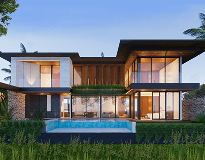 The Anyer brand new luxury villa (modern style)