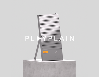 PLAYPLAIN- speaker concept