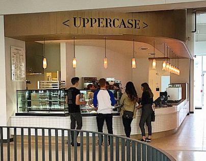 Uppercase and lowercase cafes