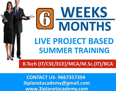Summer Training and Internship in Udaipur, 6 Months Ind