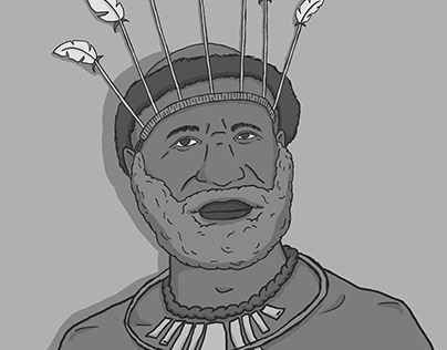 Illustration of Sajojo Papua