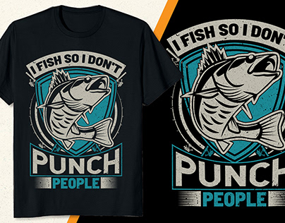 fishing t shirt design