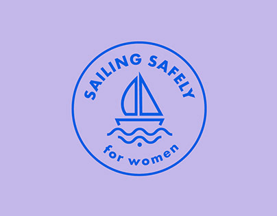 Logo Sailing Safely for women