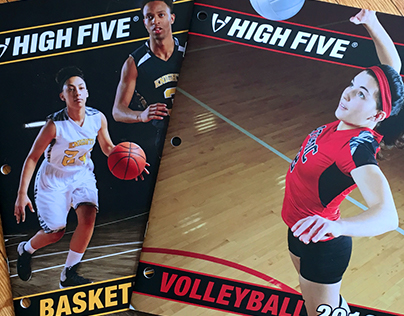 High Five 2016 Volleyball & Basketball Catalogs