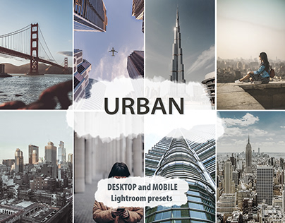 9 Urban style LIGHTROOM PRESETS for Mobile and Desktop