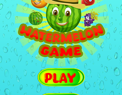 Project thumbnail - watermelon fruit game ui