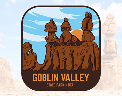 An illustration of Goblin Valley - State Park in Utah