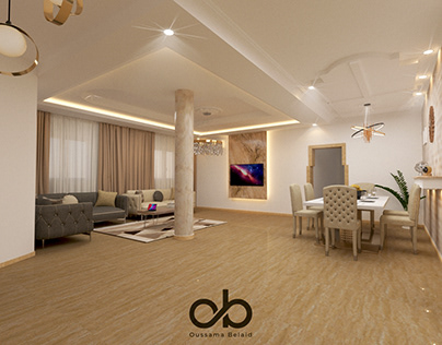 3D Living room modelling