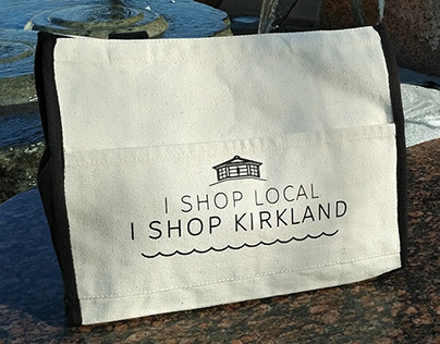 Shop Local Bag for Downtown Kirkland