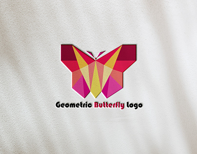Geometric Butterfly Logo...