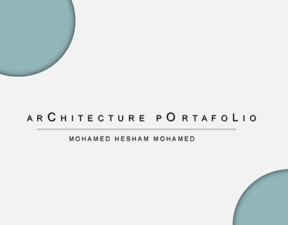 Architecture Portfolio - 3rd Year Architecture
