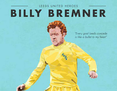Football Heroes Infographic - Billy Bremner